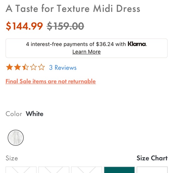 MODCLOTH Dresses | ModCloth White Midi Sleeveless Feathered Dress NWT Sz 6 - Picture 10 of 10